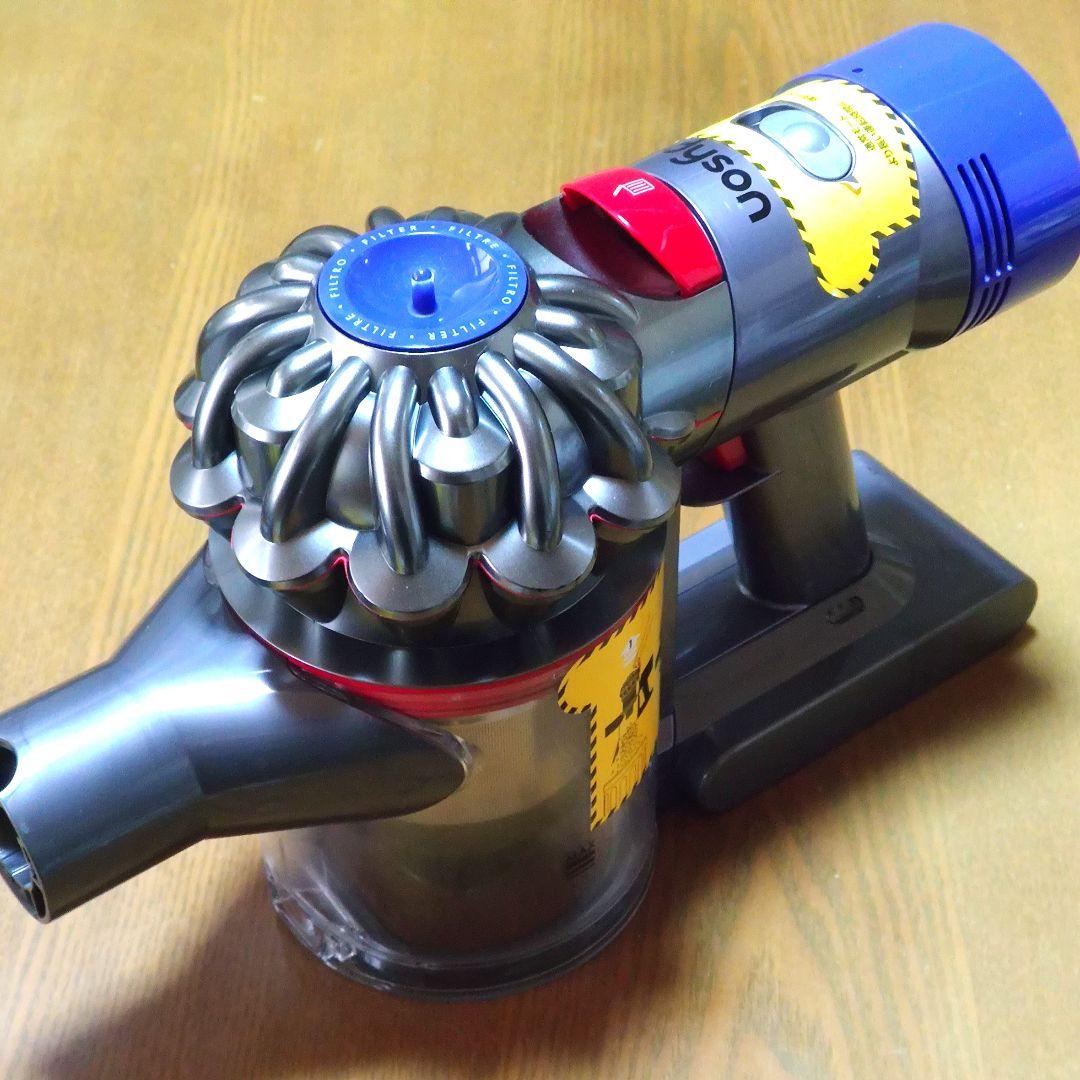 ダイソンV8 SV10掃除機 完全分解清掃済み 動作品 純正バッテリー２つセット