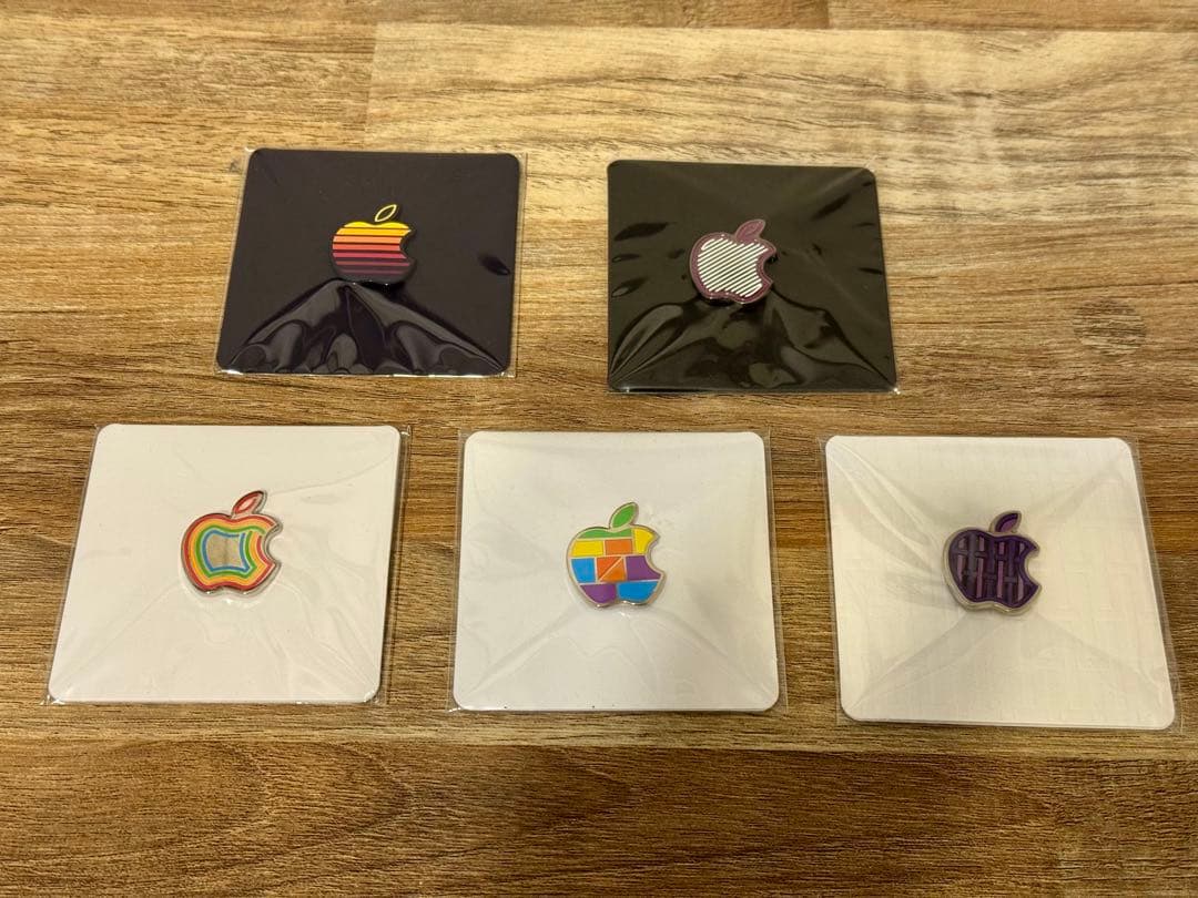 アップルストア オープン記念 ピンバッジ ノベルティ 限定