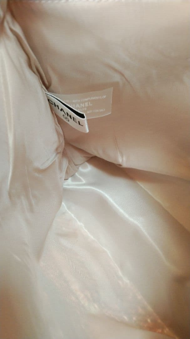 CHANELビューティーノベルティツイードスパンコールトートバック