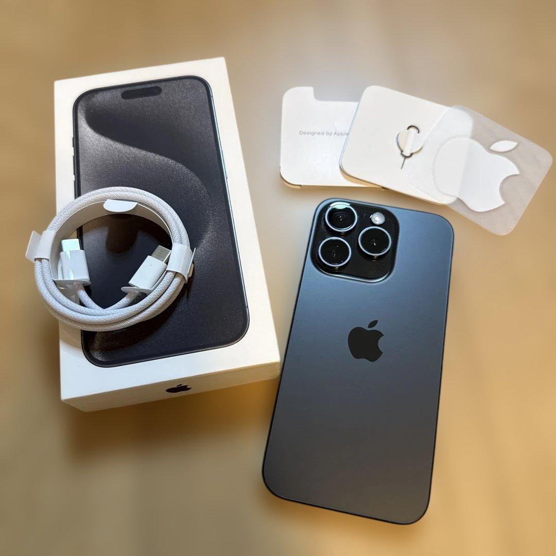 バッテリー最大容量87% 512GB Apple iPhone 15 Pro