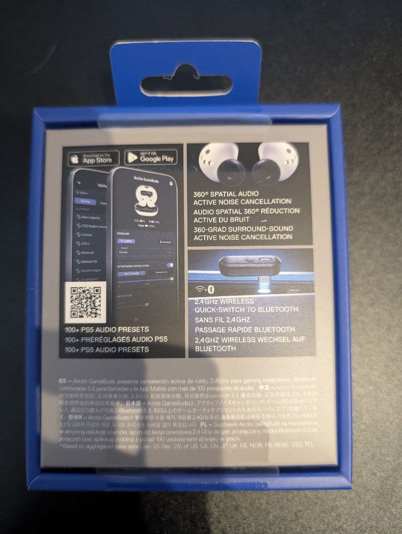 SteelSeries Arctis GameBuds　未使用