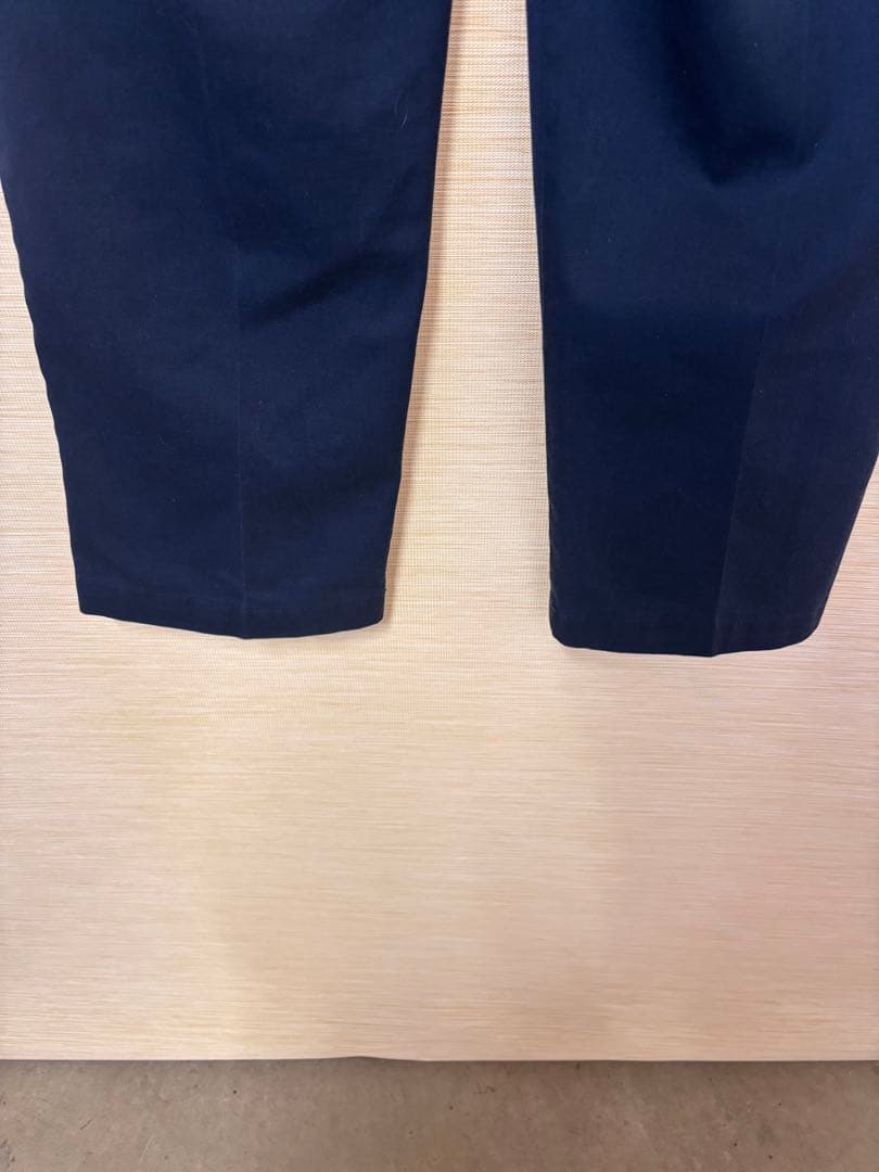 70s USA製　Dickies　チビタグ　ワークパンツ　ネイビー　タロン