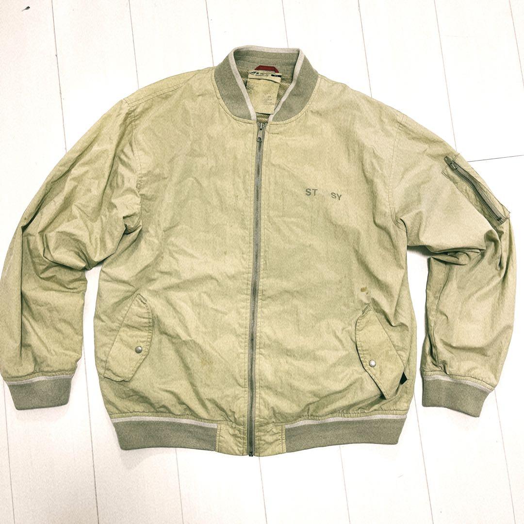 【希少】OLD STUSSY 20th SURPLUS ミリタリー 紺タグ　XL