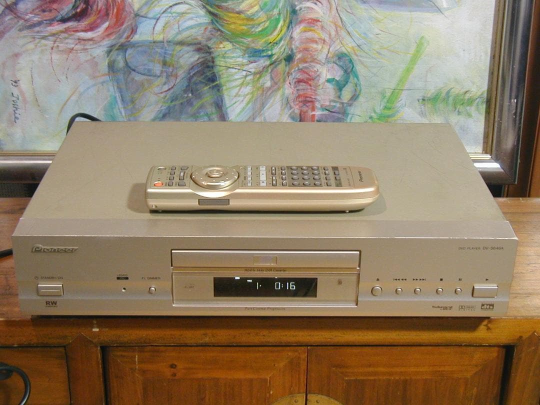 ★パイオニア、DVD CDプレーヤー「DV-S646A」動作良好です。