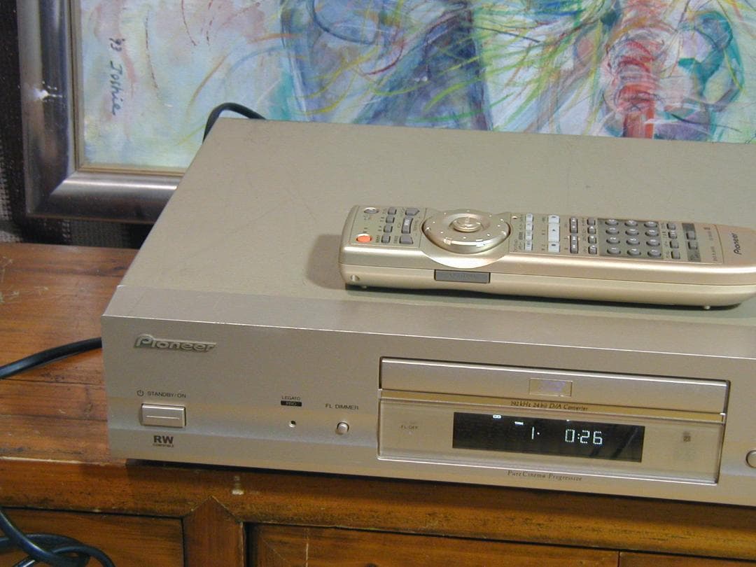 ★パイオニア、DVD CDプレーヤー「DV-S646A」動作良好です。