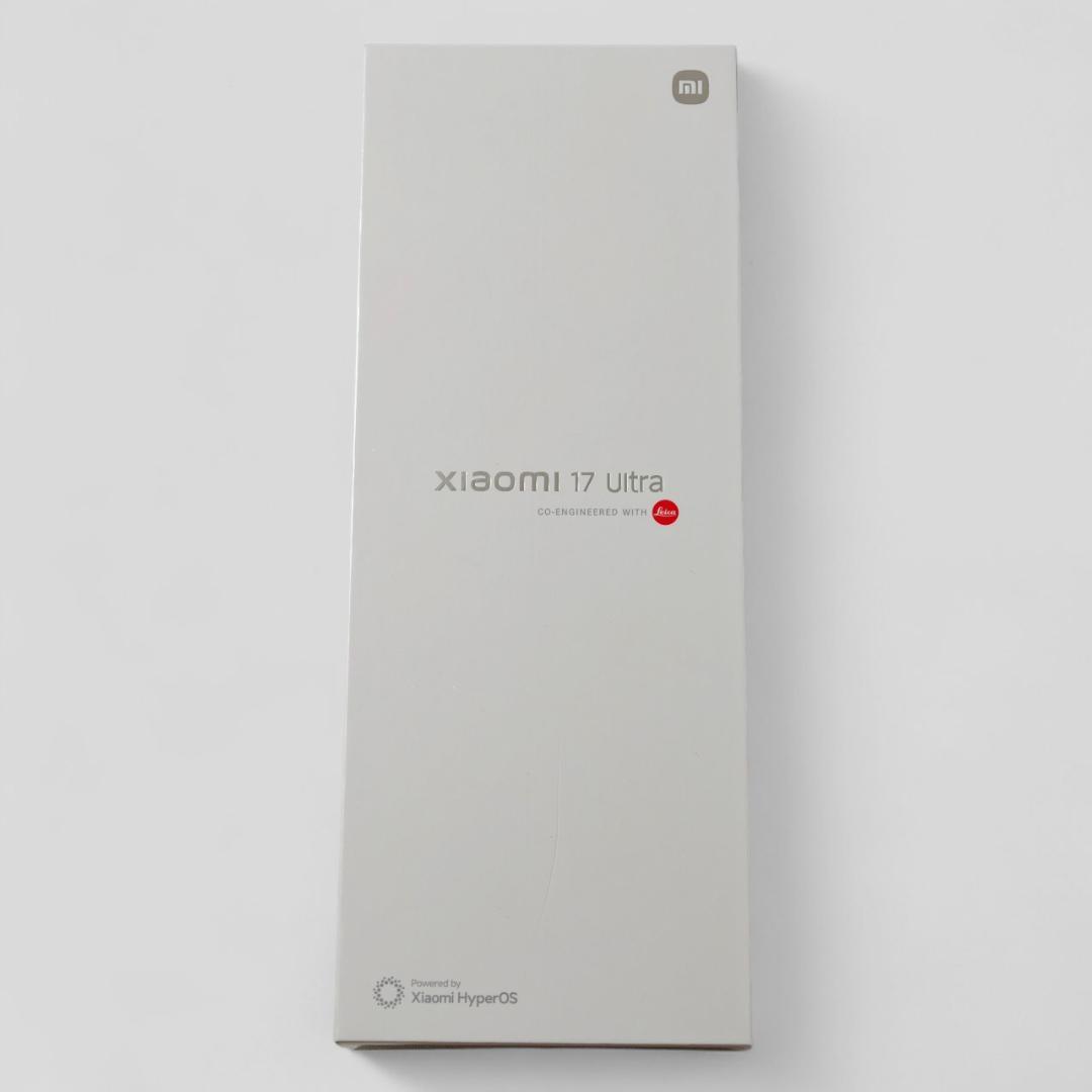 【新品未開封】XIAOMI 17 Ultra 12GB/512GB 中国版