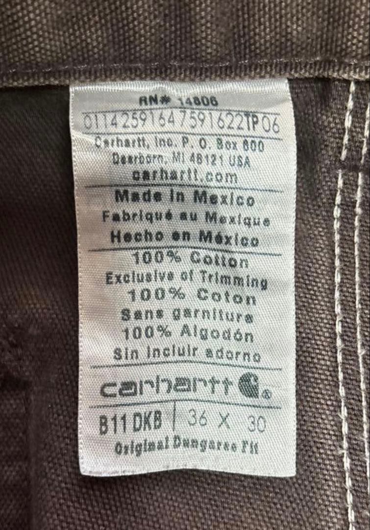 山*下様 【Carhartt】 カーハート　ペインターパンツ　ブラウン　チョコレ