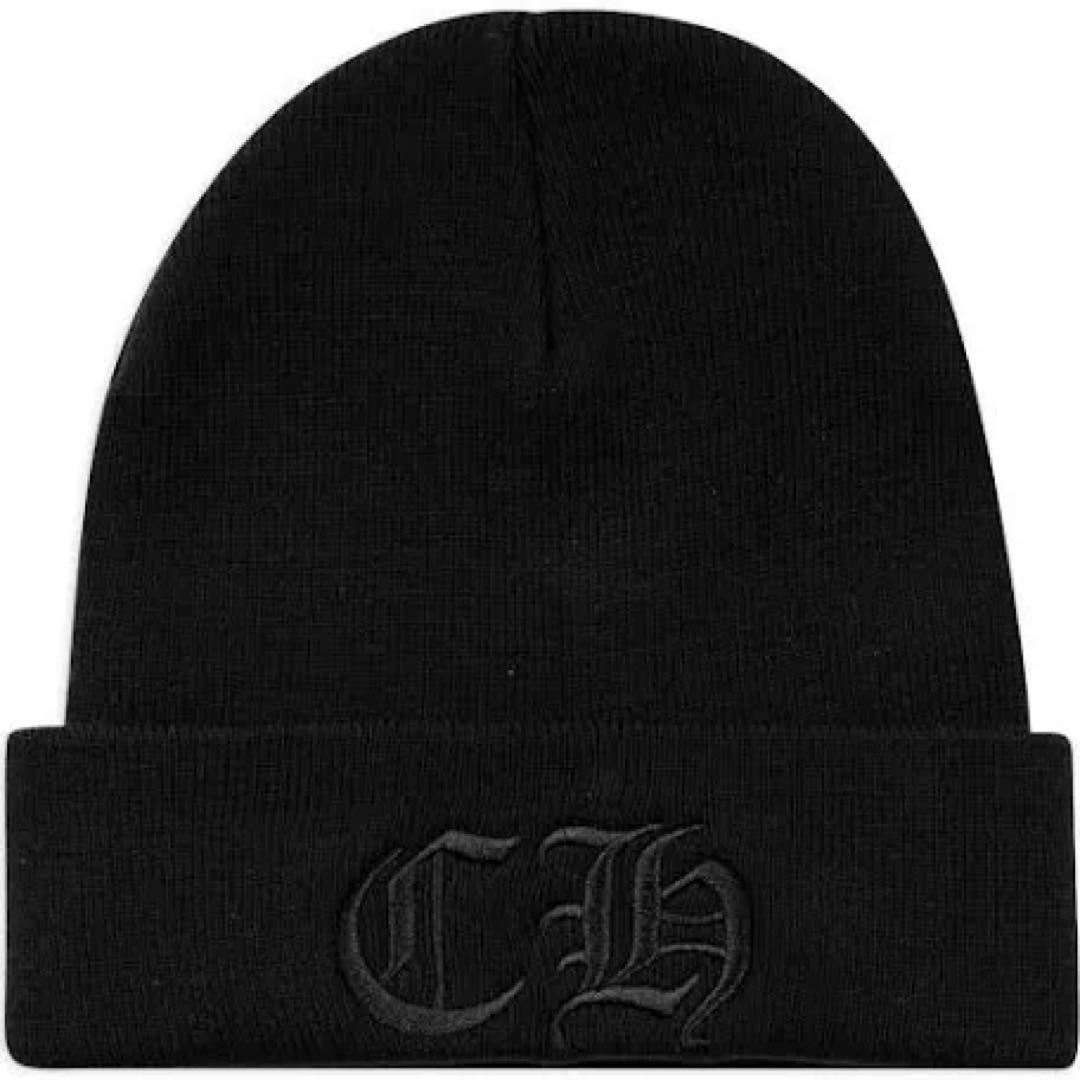 クロムハーツ CH 黒 ニット帽
