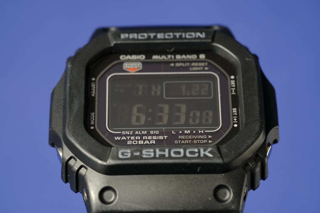 【良品】G-SHOCK GW-M5610U ブラック 電波ソーラー(252)