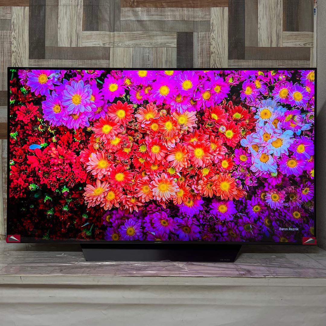 のんさん専用展示アウトレット品全国送料込LG55型有機ELテレビテレビ動画視聴可