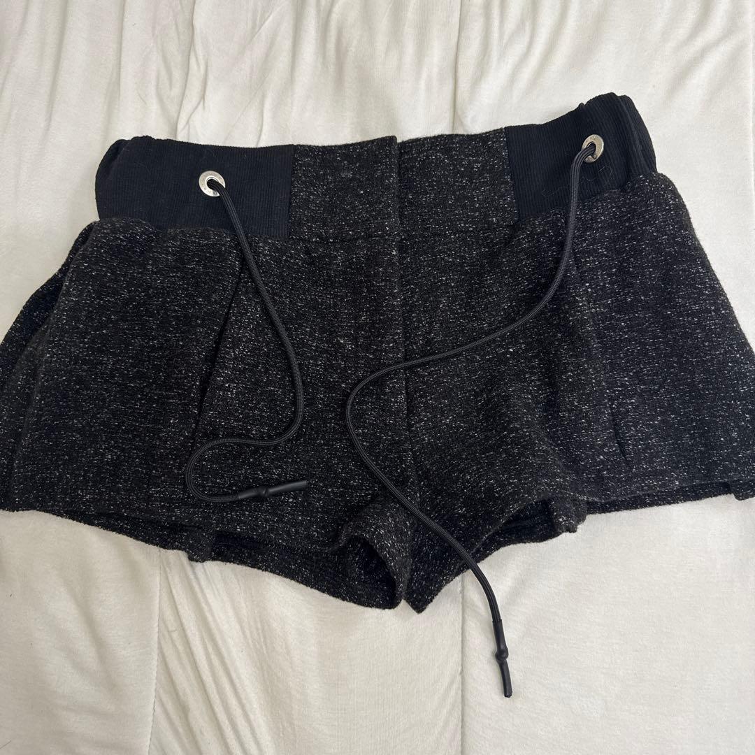 パンツ thered thered S tweed structure shorts