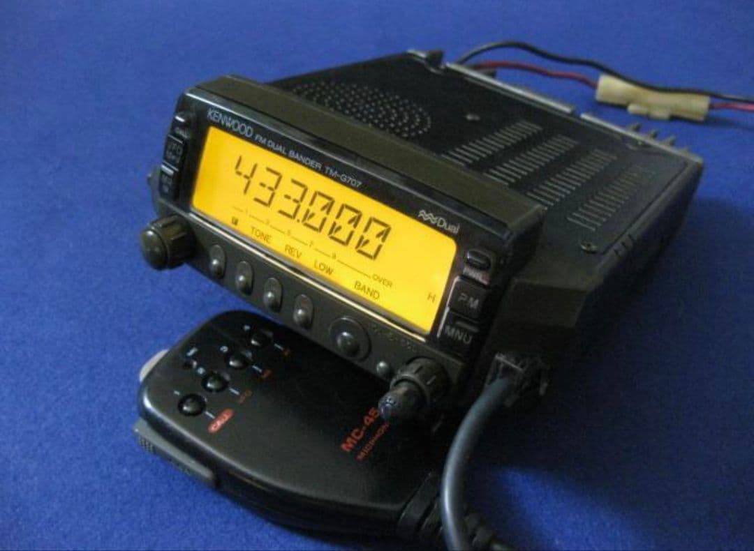 KENWOOD TM-G707 アマチュア無線144/430MHz 広帯域受信