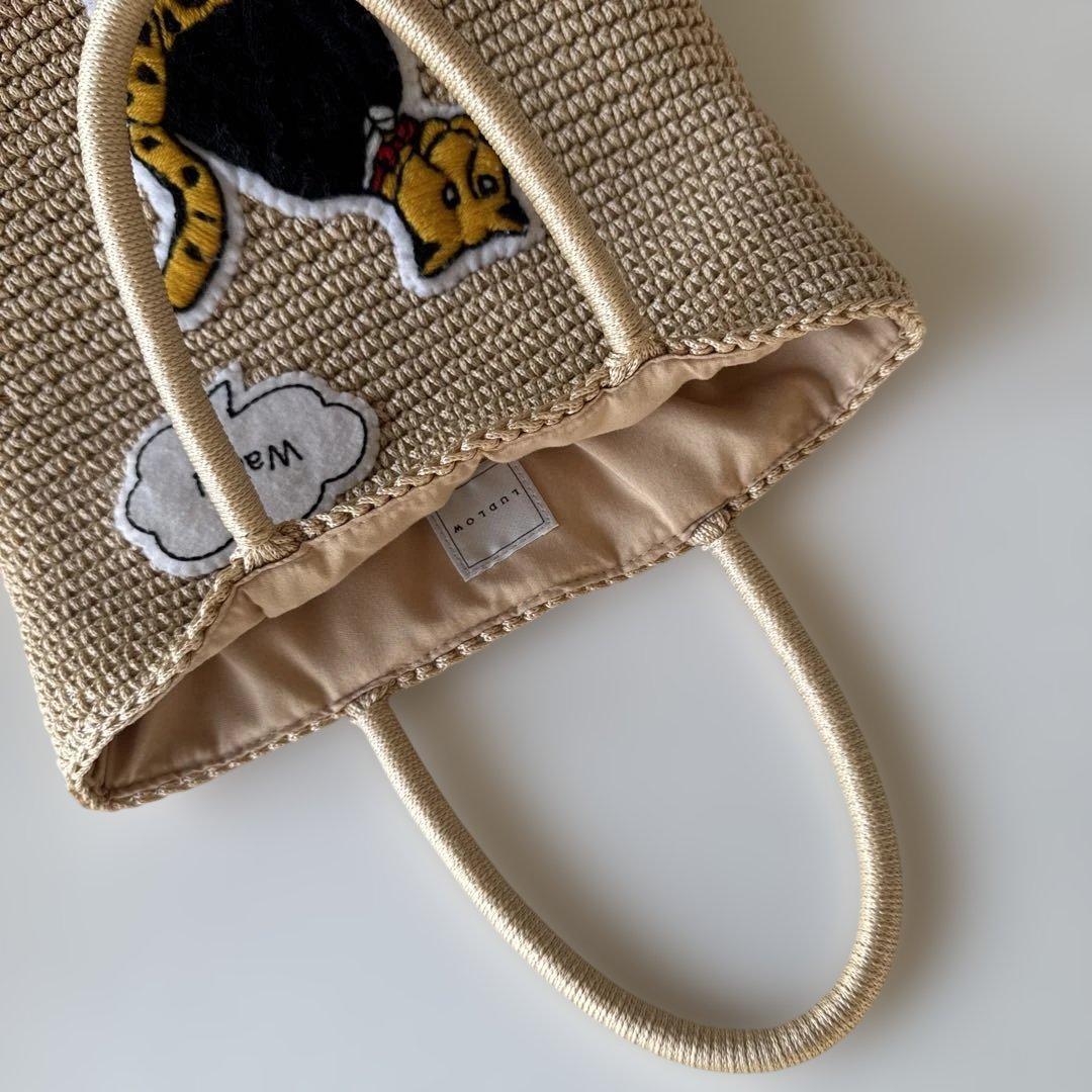 LUDLOWラドロー コードバッグ タイガー ベージュ