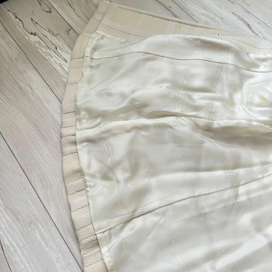 BURBERRY BLUE LABEL ロングコート　シャドーチェック　Aライン