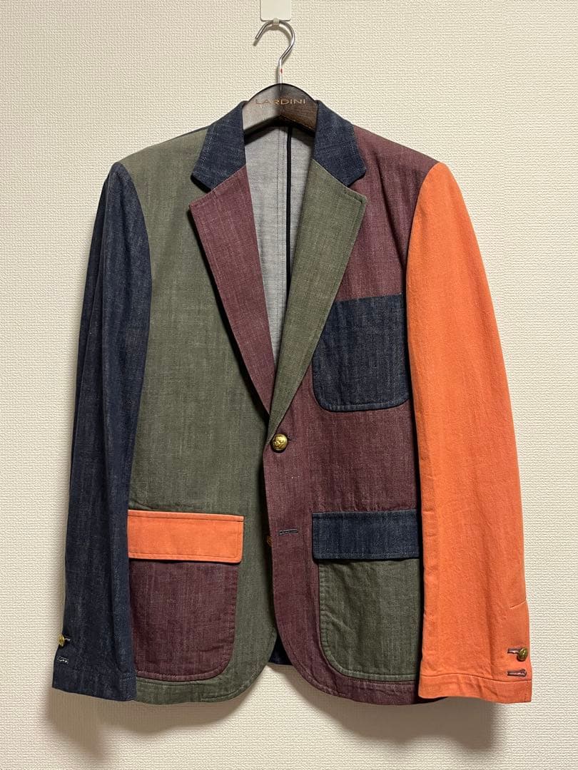 Nigold unitedarrows ジャケット クレイジーパターン 48