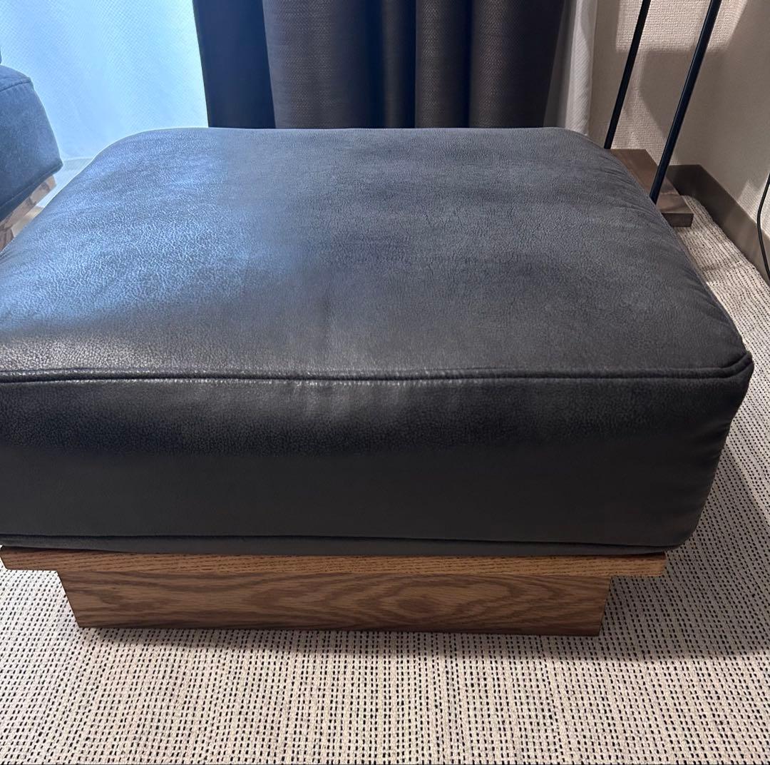 【モモナチュラル】CLOUD LOW SOFA | OTTOMAN S