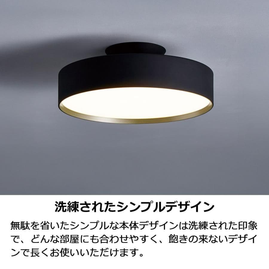 アートワークスタジオGlow 3000 LEDシーリングライト ブラック