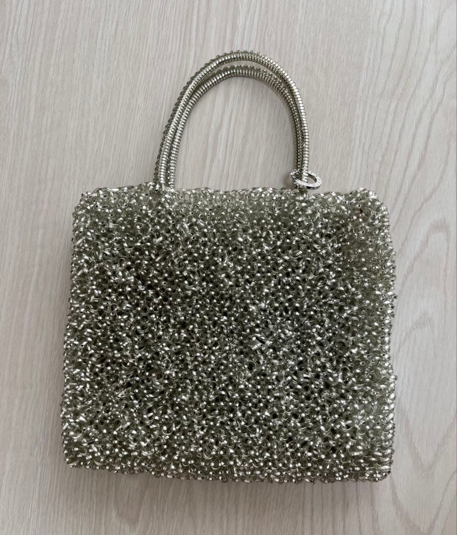 アンテプリマ　夏に活躍！　ワイヤーバック　シルバー