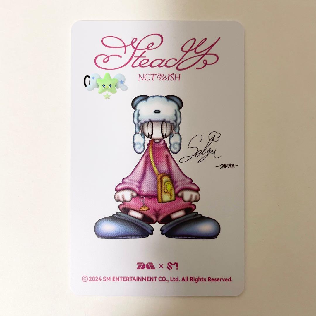 nct wish steady qq music 星5 ラキドロ サクヤ トレカ