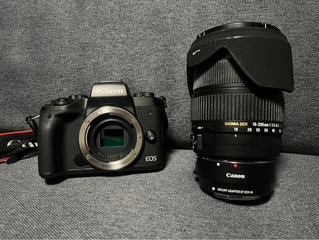 レンズ付‼️Canon EOS M5 ミラーレス一眼カメラ