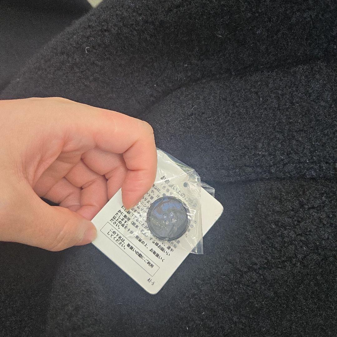 Standcollar Boucle Jacket　ブラック　　36