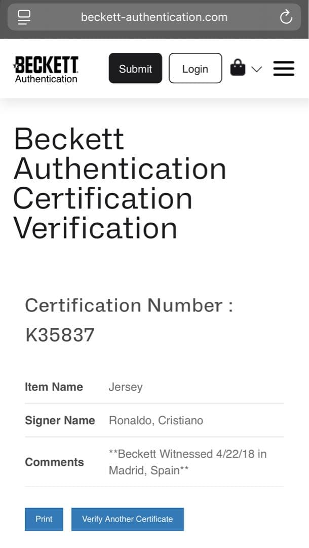 専用 クリスティアーノ・ロナウド 直筆サイン入りユニフォーム ポルトガル代表