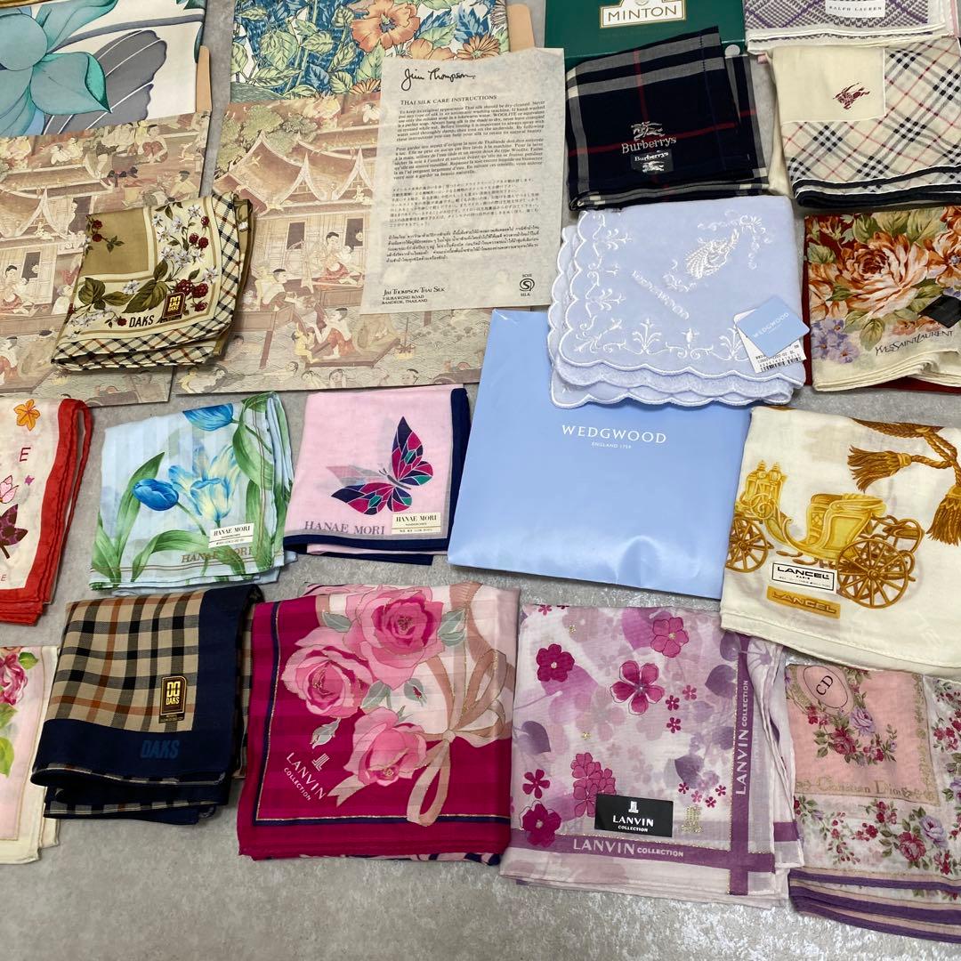 クリスチャンディオール BURBERRY CELINE ハンカチ まとめ セット