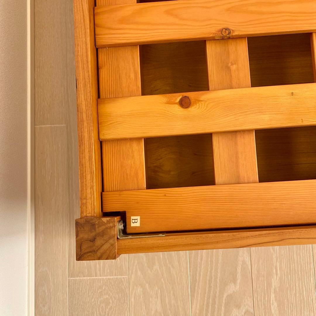 jama730 　unico ウニコ　木製ダブルベッドフレーム