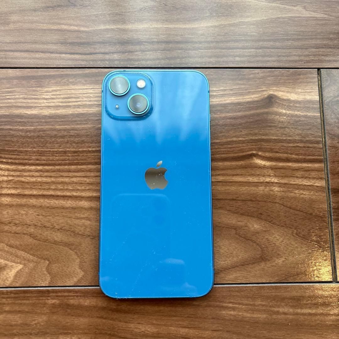 t2look様 極美品大容量iPhone 13 ブルー 256GB SIMフリー