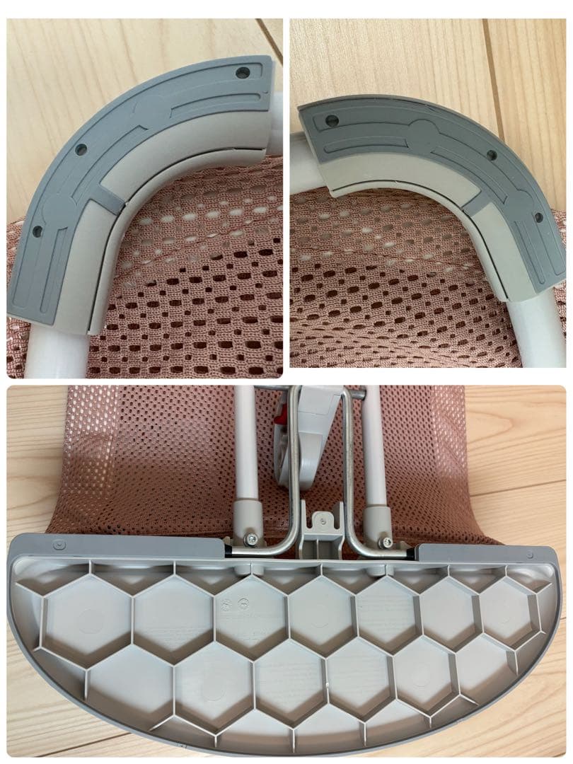 【美品】ベビービョルンバウンサー ブリス エアー／バウンサー用トイ、バック付き