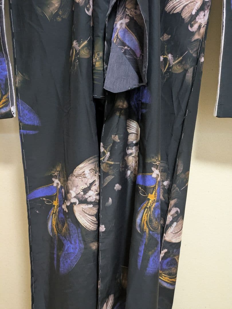 【未仕立て】誉田屋源兵衛　着尺　浴衣　仮絵羽　シルクコットン