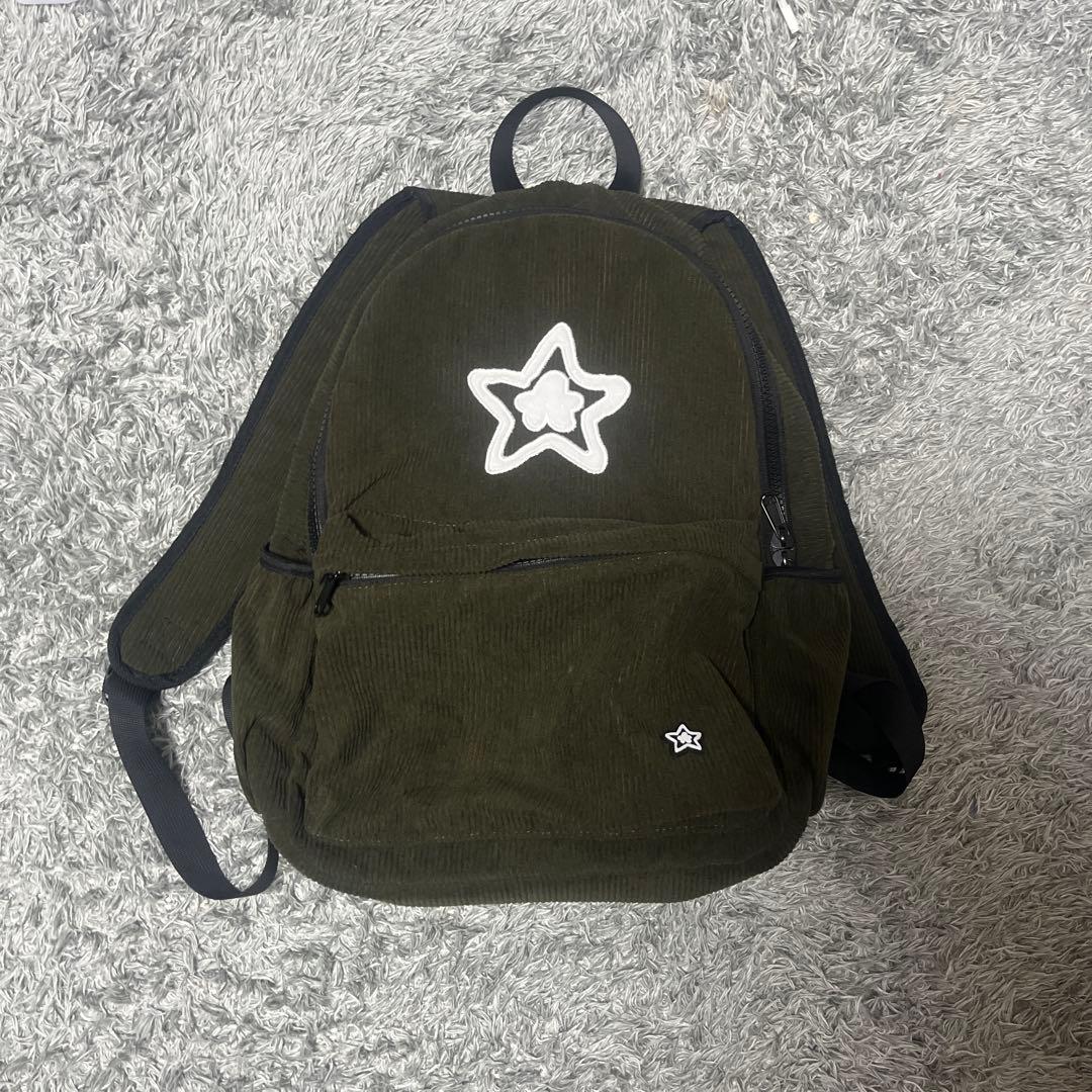 スターチーム リュック コーデュロイ オリーブ