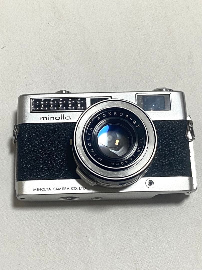 動作品MINOLTAミノルチナS f1.8 40mm ミノルタ　フィルムカメラ