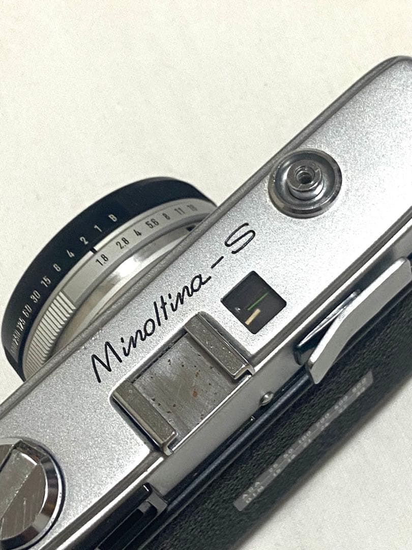 動作品MINOLTAミノルチナS f1.8 40mm ミノルタ　フィルムカメラ