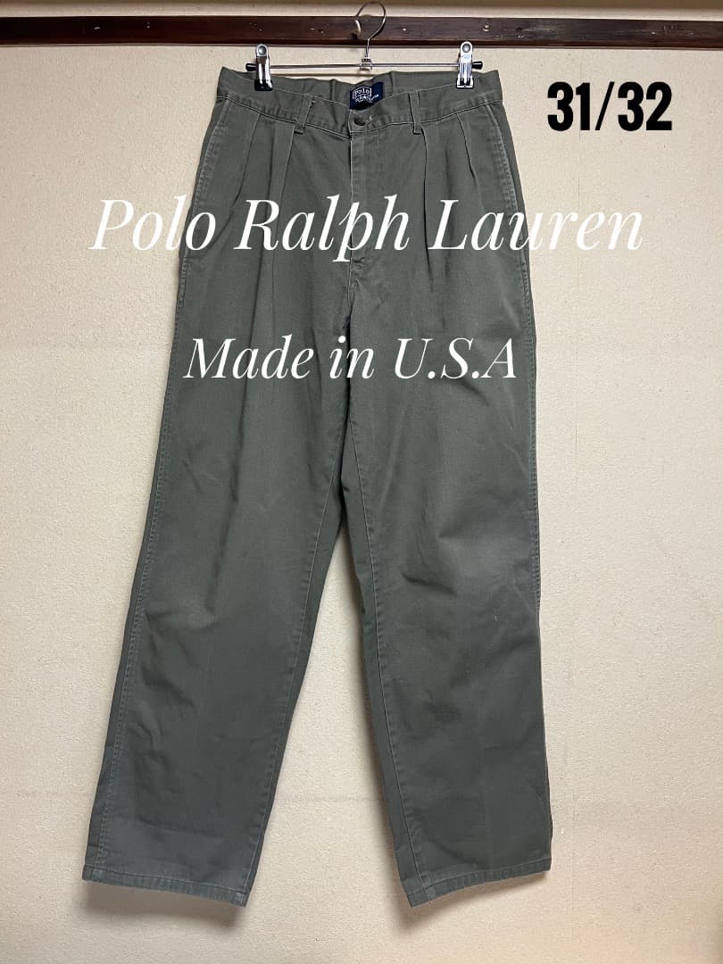 ポロラルフローレン　メンズチノパン　POLO CHINO 希少U.S.A.製