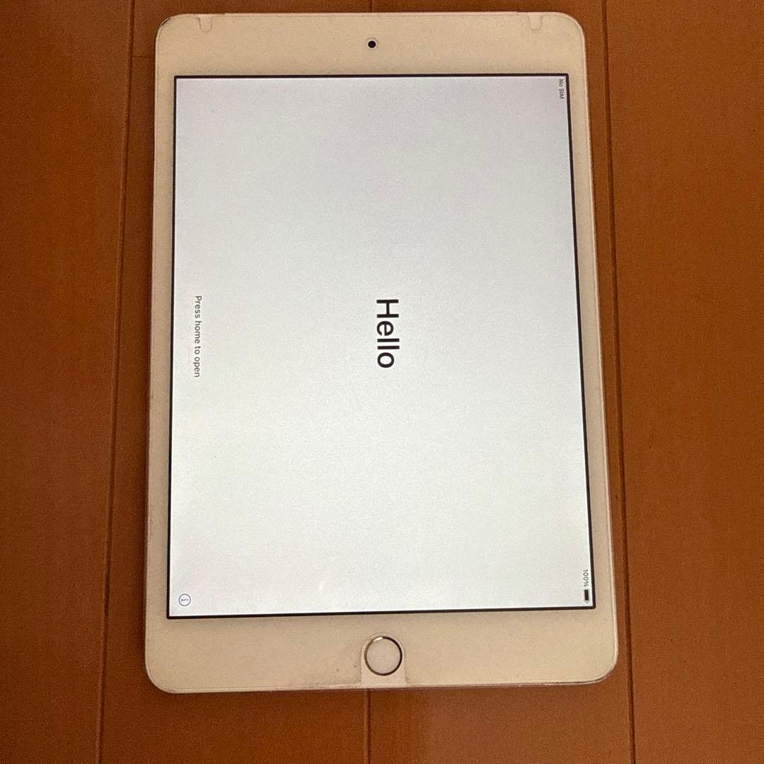 Apple iPad mini128G 第4世代シルバー