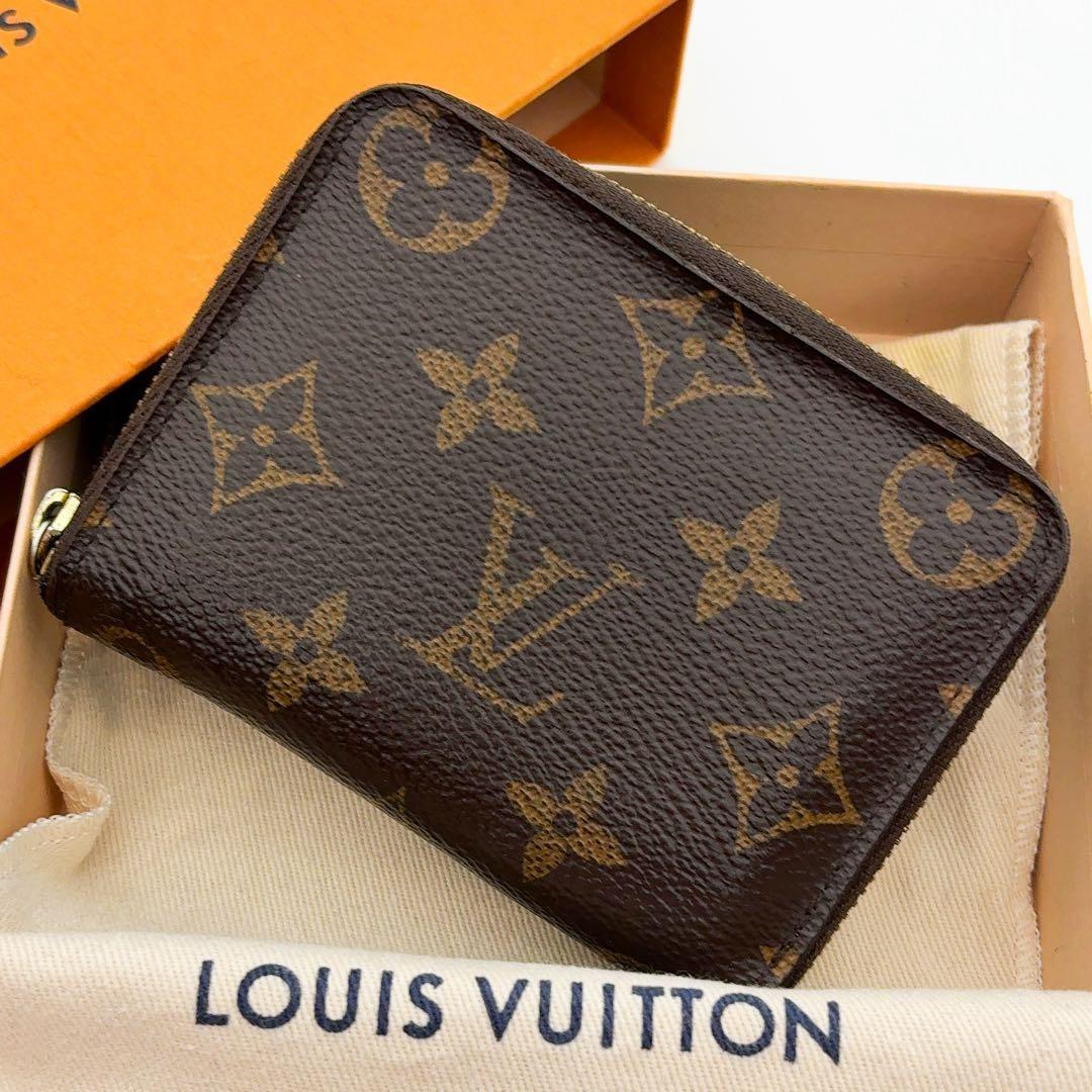 美品★ルイヴィトン モノグラム ジッピーパース ケース 小銭入