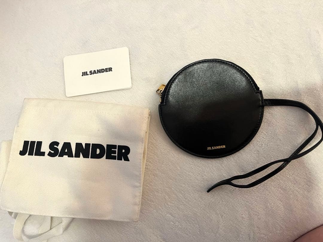 最終値下JIL SANDER サークルポーチ　ジルサンダー