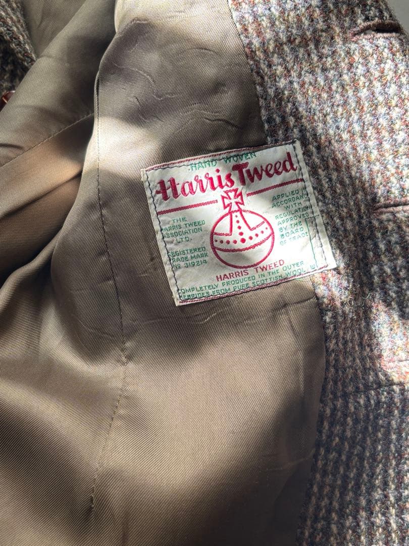【希少】60’s ハリスツイードジャケット 英国製