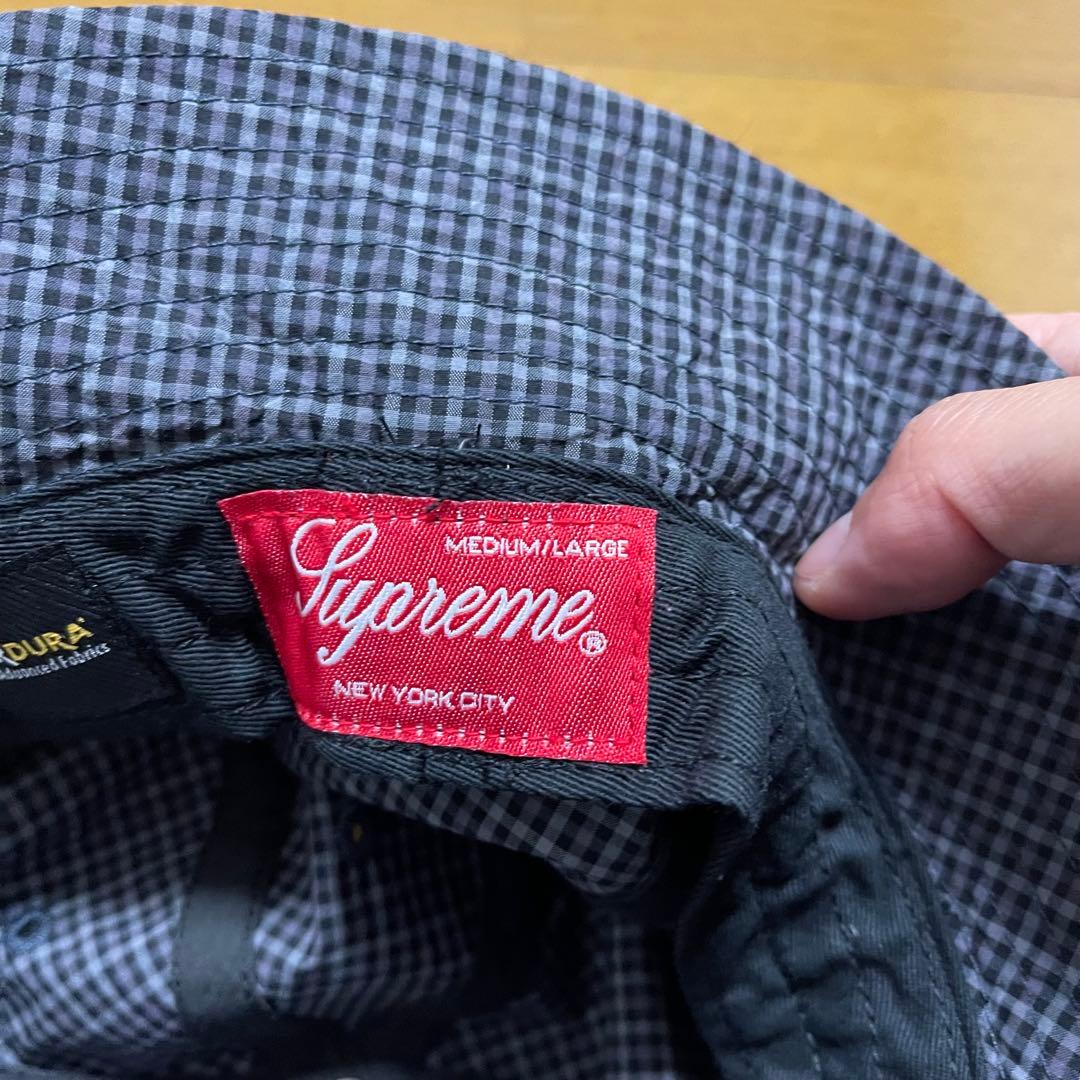 美品！シュプリームSupreme Cordura Plaid Bell Hat