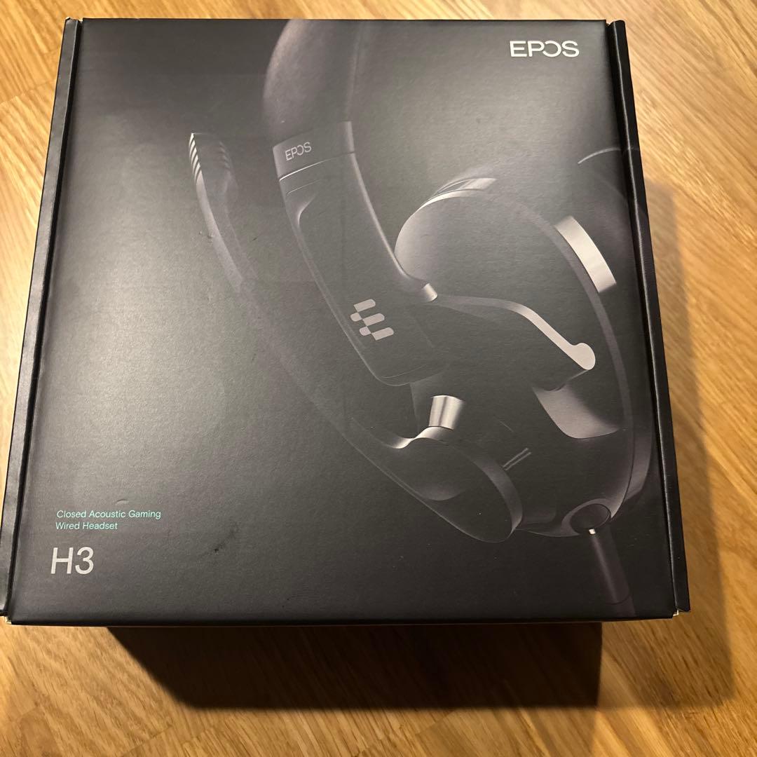 EPOS H3 Black 密閉型ゲーミングヘッドセット