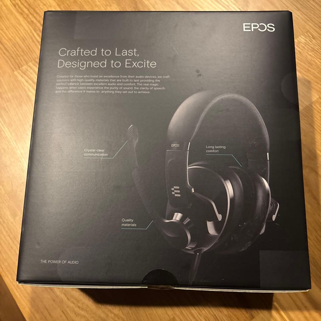 EPOS H3 Black 密閉型ゲーミングヘッドセット
