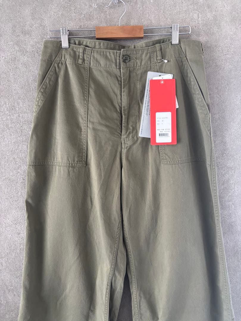 【新品】ATTICK BY JOHNBULL 　ミリタリーパンツ　ベイカー　S