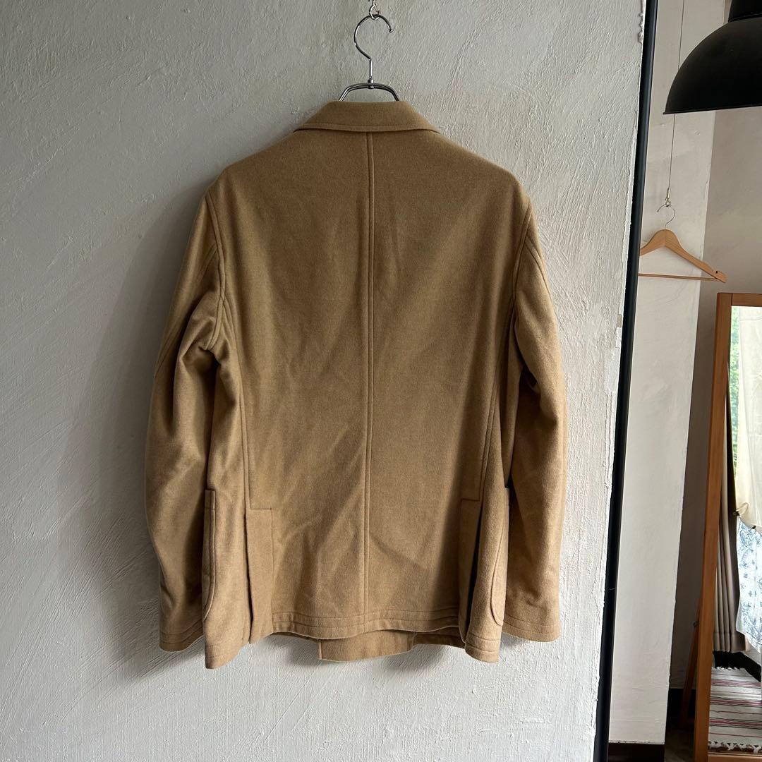 イタリア製 THE GIGI ダブル ウール テーラードジャケット ベージュ