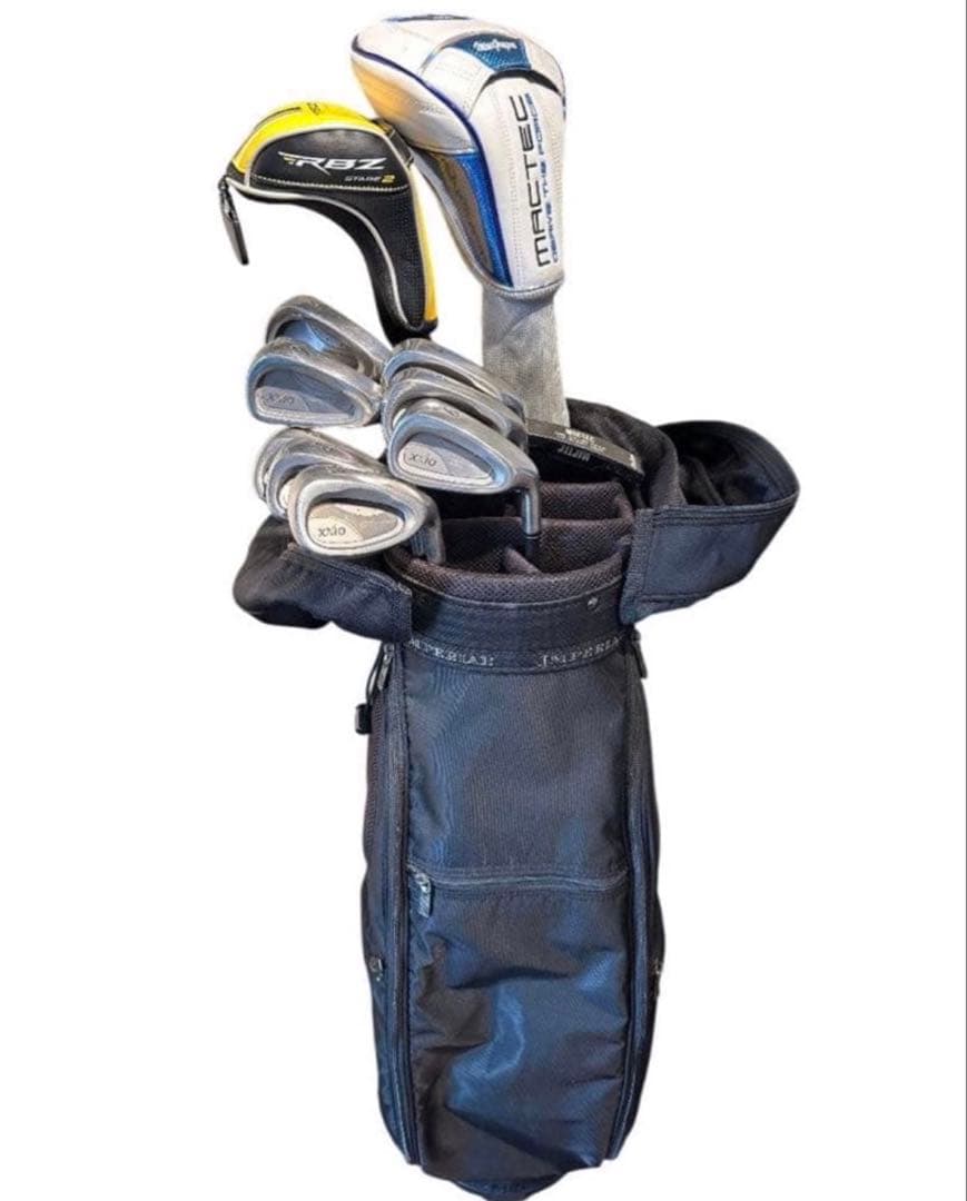 ゴルフクラブ メンズ セット（テーラーメイド・ゼクシオ・ワールドイーグル）
