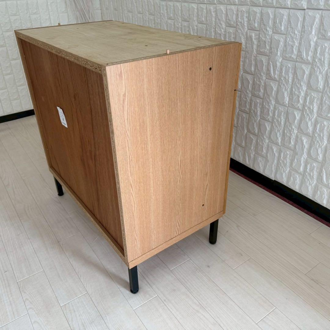 都内23区配送無料✨河口家具製作所　キッチンボード　食器棚　レンジ台　美品