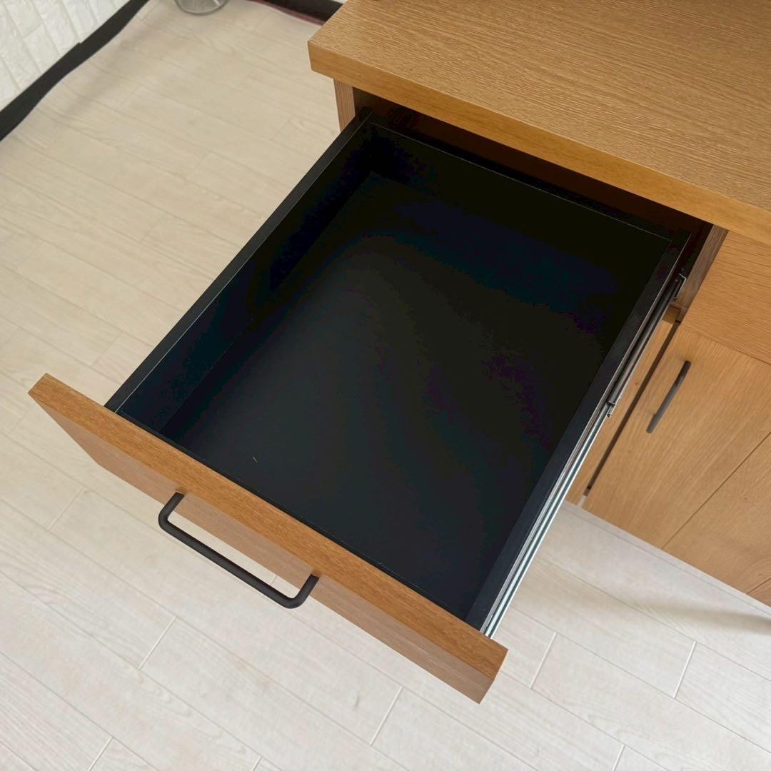 都内23区配送無料✨河口家具製作所　キッチンボード　食器棚　レンジ台　美品