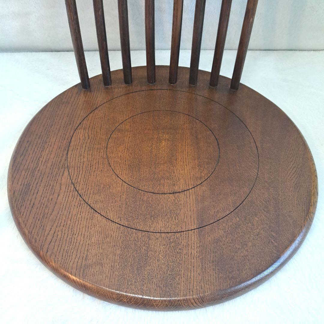 和モダン　旅館　木製座椅子　　民芸家具　4脚セット！