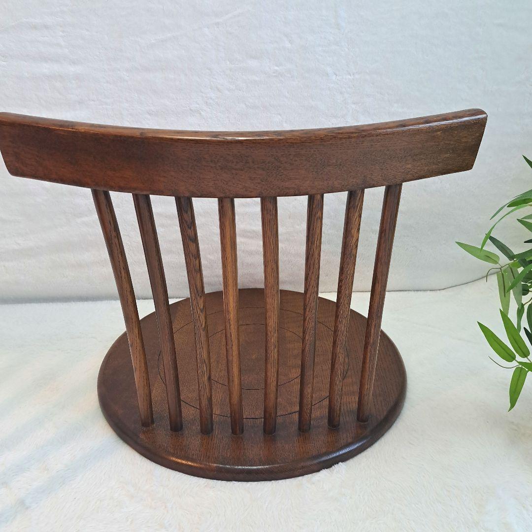 和モダン　旅館　木製座椅子　　民芸家具　4脚セット！