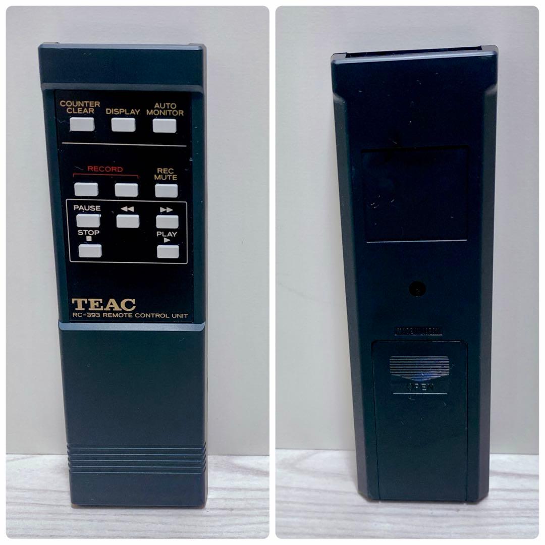 極美品 高級機 TEAC V-1050 3ヘッド Dolby B/C リモコン付